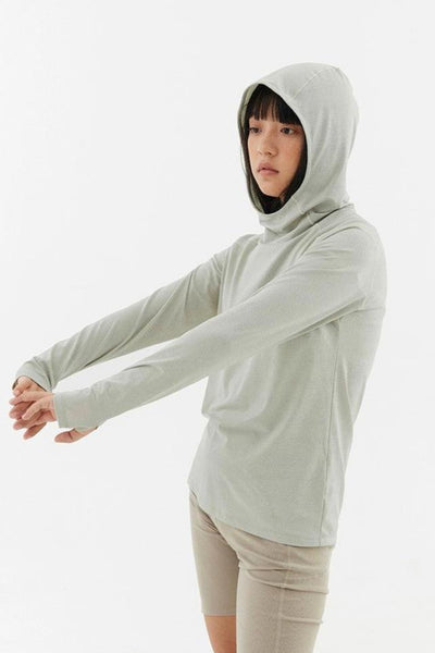 Quick Dry Hooded Long Sleeve T-Shirt Korean Street Fashion T-Shirt By Crying Center Shop Online at OH Vault