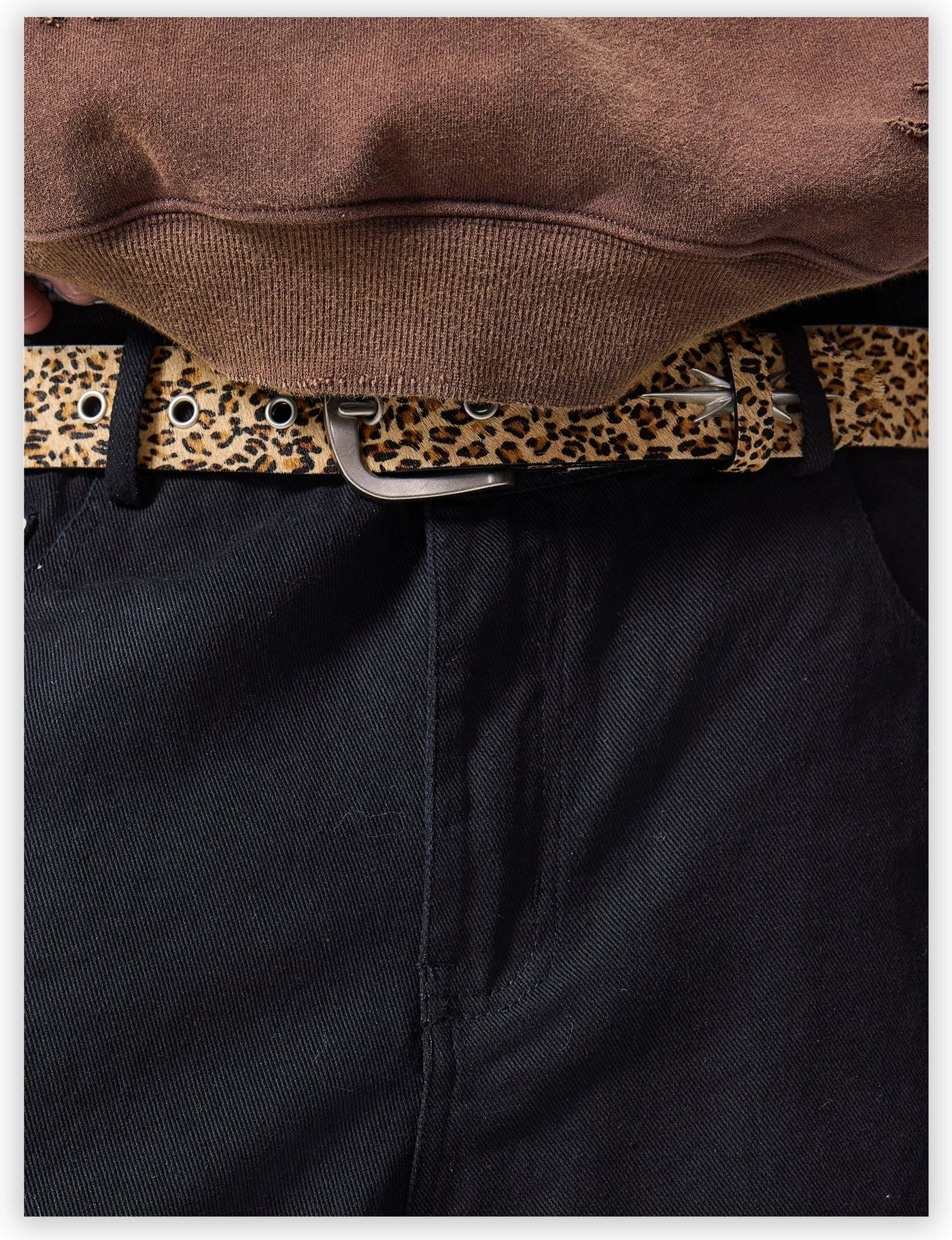 Star, Plain, Leopard & Zebra Print Belt Korean Street Fashion Belt By Remedy Shop Online at OH Vault