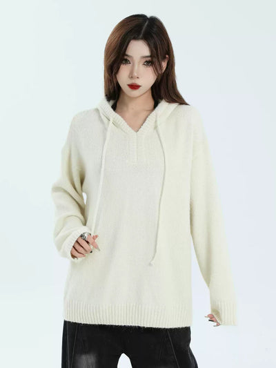 Pastel Color Hooded Sweater Korean Street Fashion Sweater By INS Korea Shop Online at OH Vault