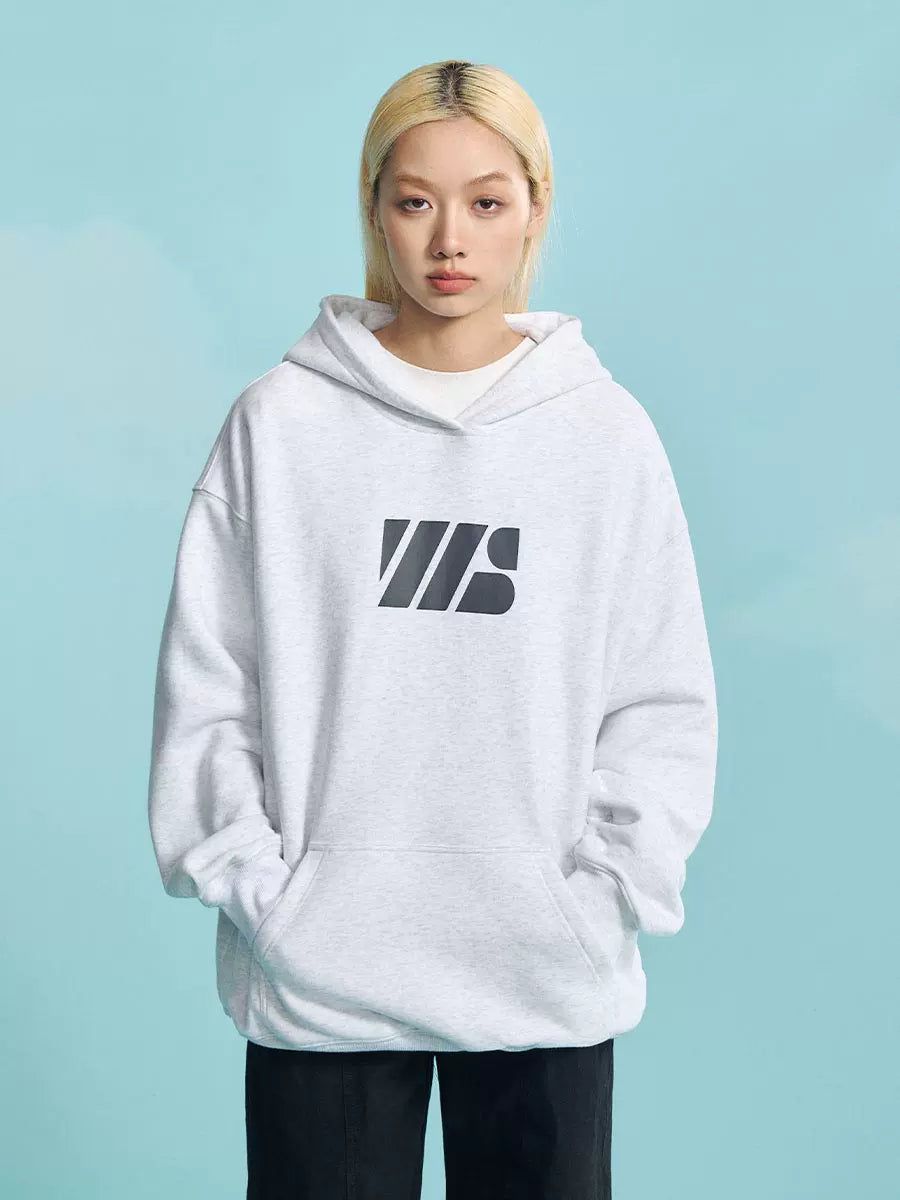 Logo Print Versatile Hoodie Korean Street Fashion Hoodie By WORKSOUT Shop Online at OH Vault