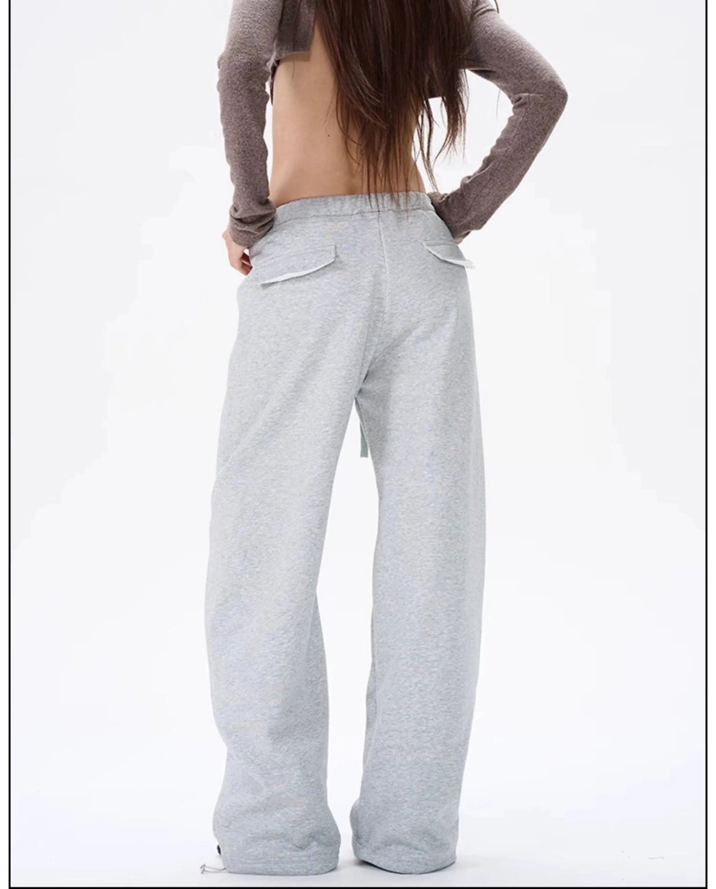 Waistband Sports Sweatpants Korean Street Fashion Pants By 77Flight Shop Online at OH Vault