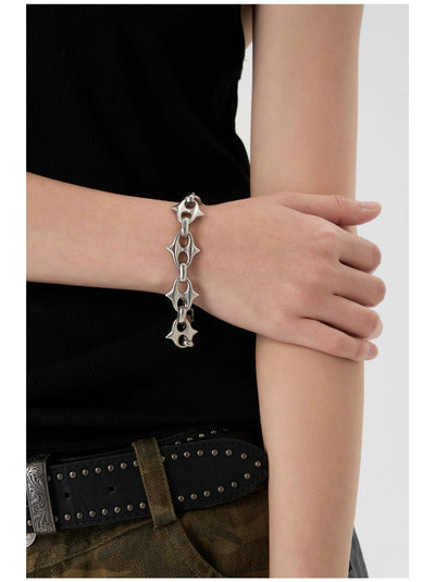 Thorn Chain Bracelet Korean Street Fashion Bracelet By JHYQ Shop Online at OH Vault