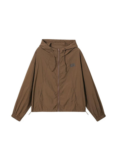 Basic Logo UV Protection Jacket Korean Street Fashion Jacket By Donsmoke Shop Online at OH Vault