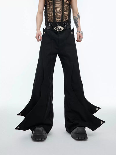 Casual Irregular Shaped Pants Korean Street Fashion Pants By Argue Culture Shop Online at OH Vault