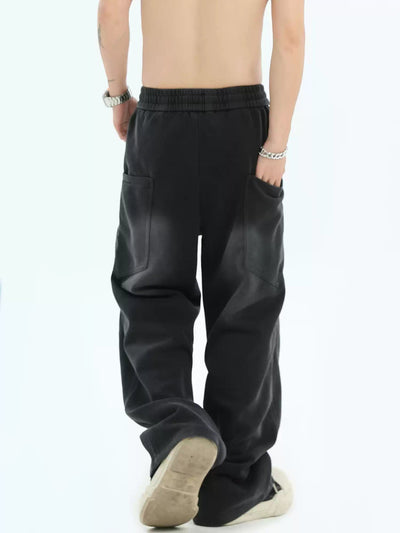 Gartered Regular Bootcut Jeans Korean Street Fashion Jeans By INS Korea Shop Online at OH Vault