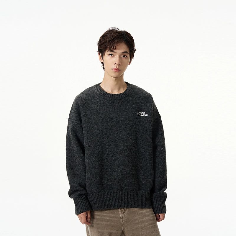 Neat Casual Fit Sweater Korean Street Fashion Sweater By 77Flight Shop Online at OH Vault