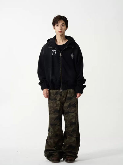 Side Pockets Camouflage Pants Korean Street Fashion Pants By 77Flight Shop Online at OH Vault