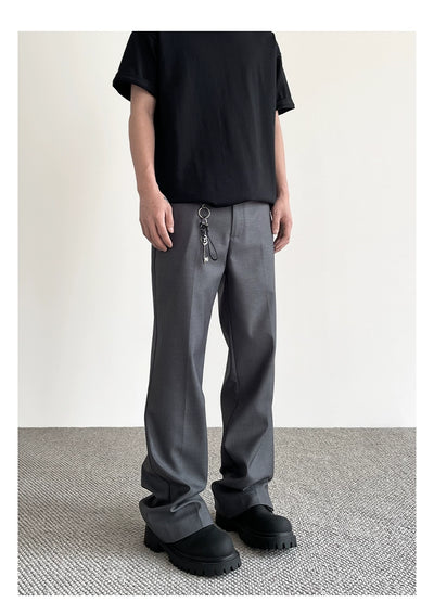 Clean Fit Solid Color Pants Korean Street Fashion Pants By A PUEE Shop Online at OH Vault