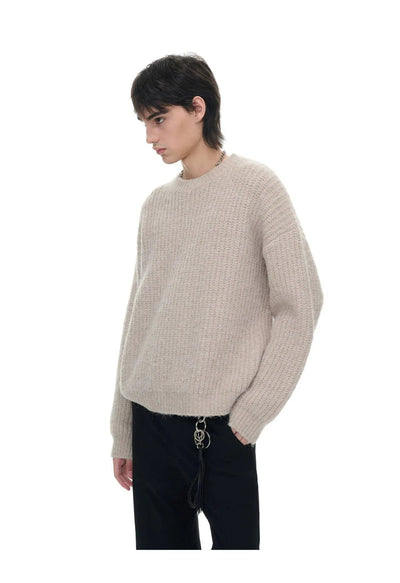 Basic Cozy Round Neck Sweater Korean Street Fashion Sweater By Terra Incognita Shop Online at OH Vault