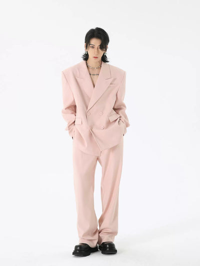 Buttoned Suit Classic Pants Korean Street Fashion Pants By HARH Shop Online at OH Vault