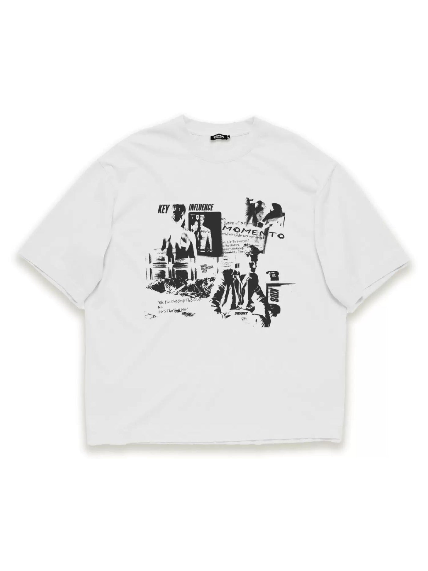 BNW Graphic Print T-Shirt Korean Street Fashion T-Shirt By Kiosk Shop Online at OH Vault