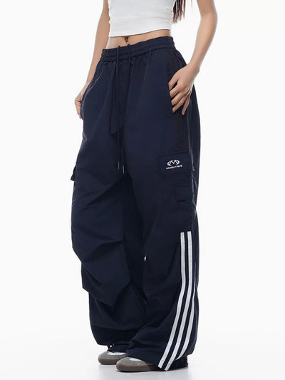 Side Pockets Track Pants Korean Street Fashion Pants By Made Extreme Shop Online at OH Vault