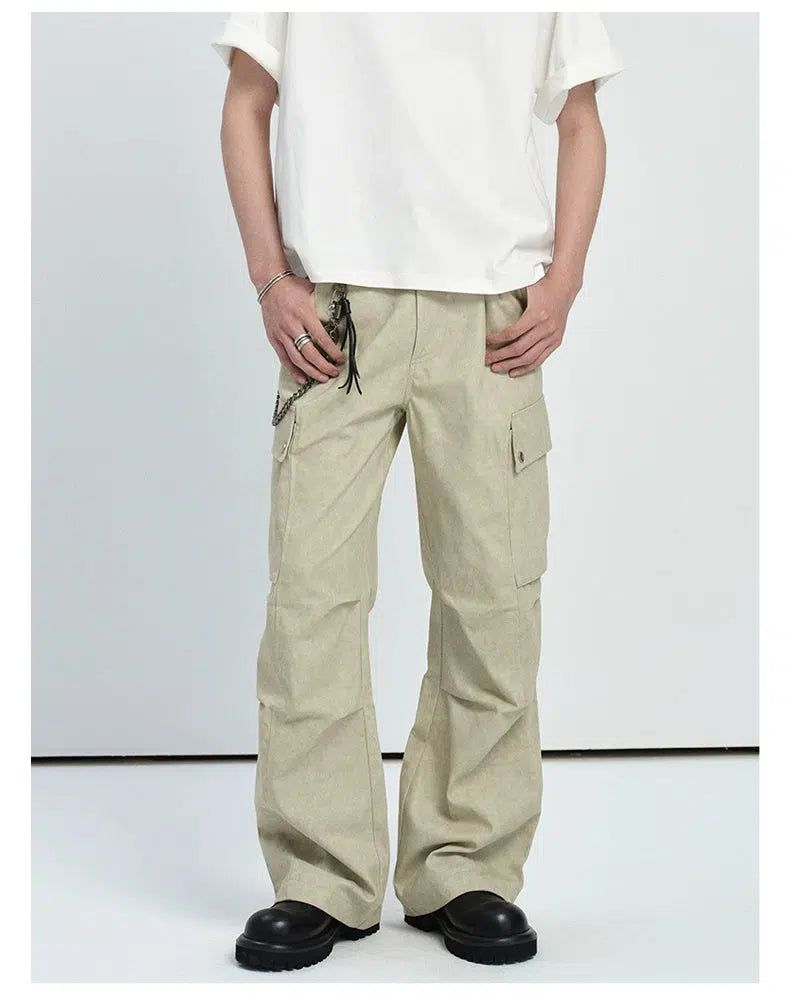 Workwear Comfty Cargo Pants Korean Street Fashion Pants By CATSSTAC Shop Online at OH Vault