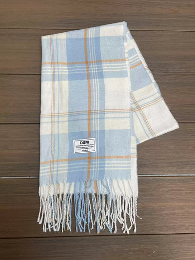 Neat Plaid Pattern Scarf Korean Street Fashion Scarf By Donsmoke Shop Online at OH Vault