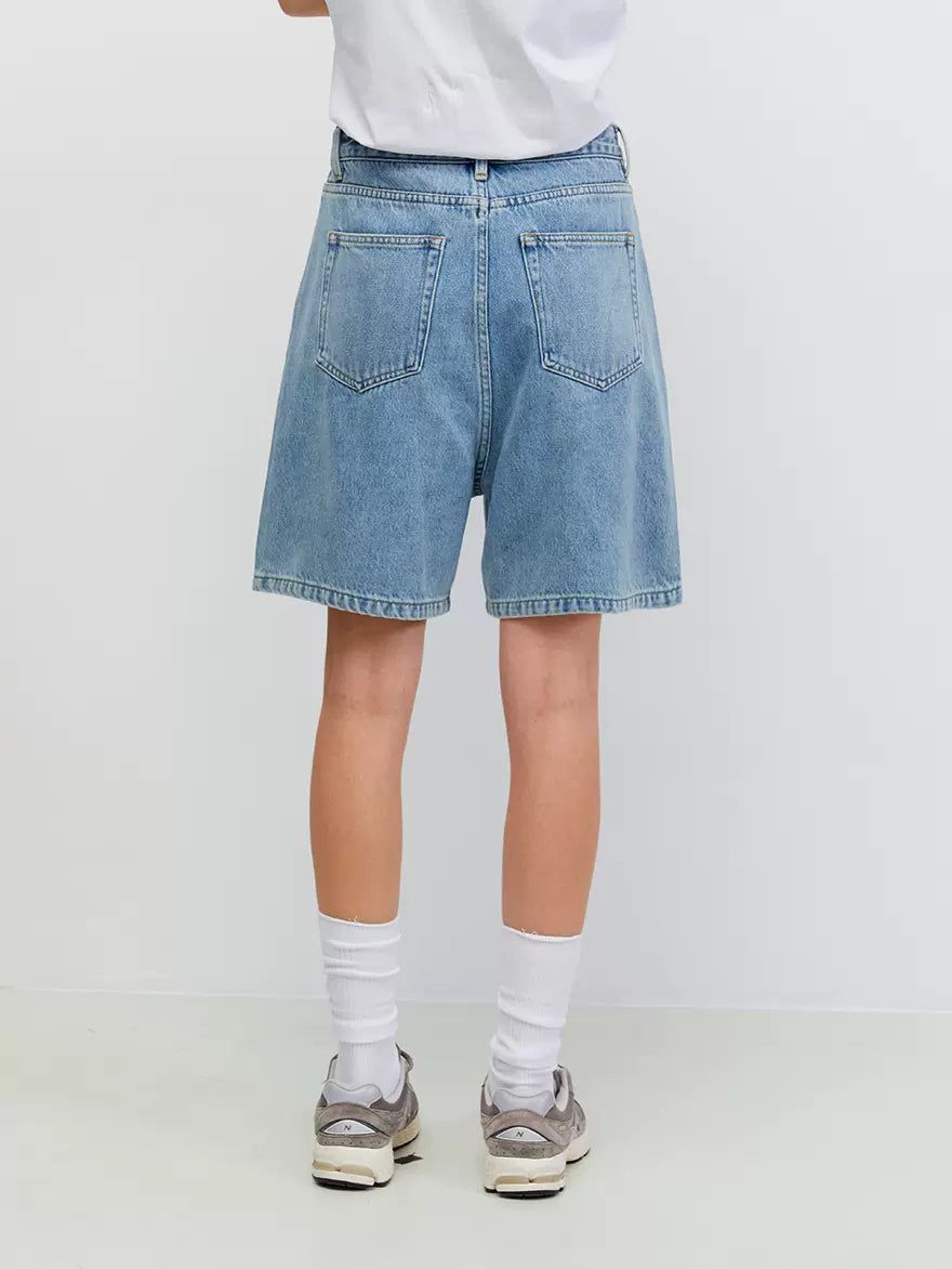 Neat Style Denim Shorts Korean Street Fashion Shorts By SOUTH STUDIO Shop Online at OH Vault