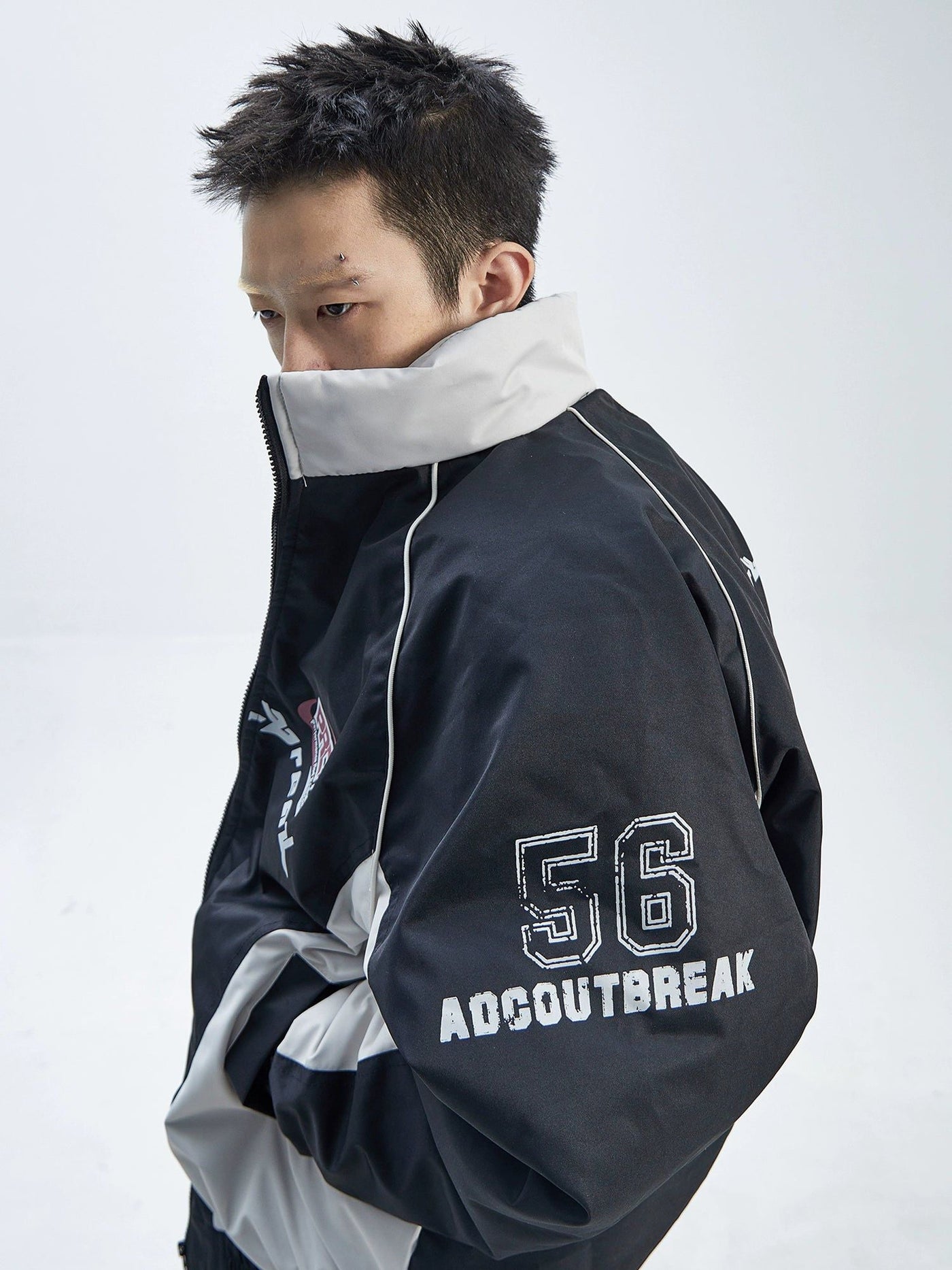 Sports Style Blades Jacket Korean Street Fashion Jacket By Ash Dark Shop Online at OH Vault