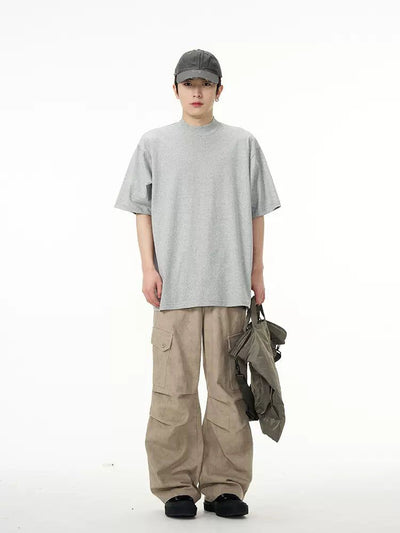 Suede Textured Cargo Pants Korean Street Fashion Pants By 77Flight Shop Online at OH Vault