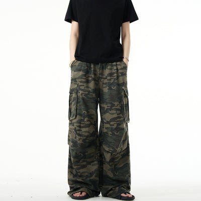 Side Pockets Camouflage Cargo Pants Korean Street Fashion Pants By Mad Witch Shop Online at OH Vault