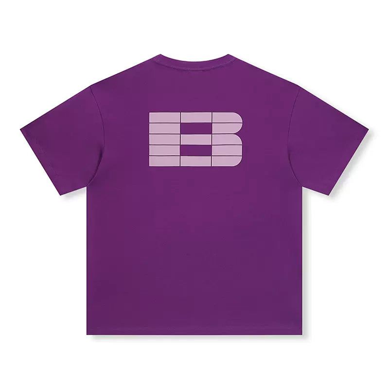 Block Detail Letter T-Shirt Korean Street Fashion T-Shirt By Boneless Shop Online at OH Vault