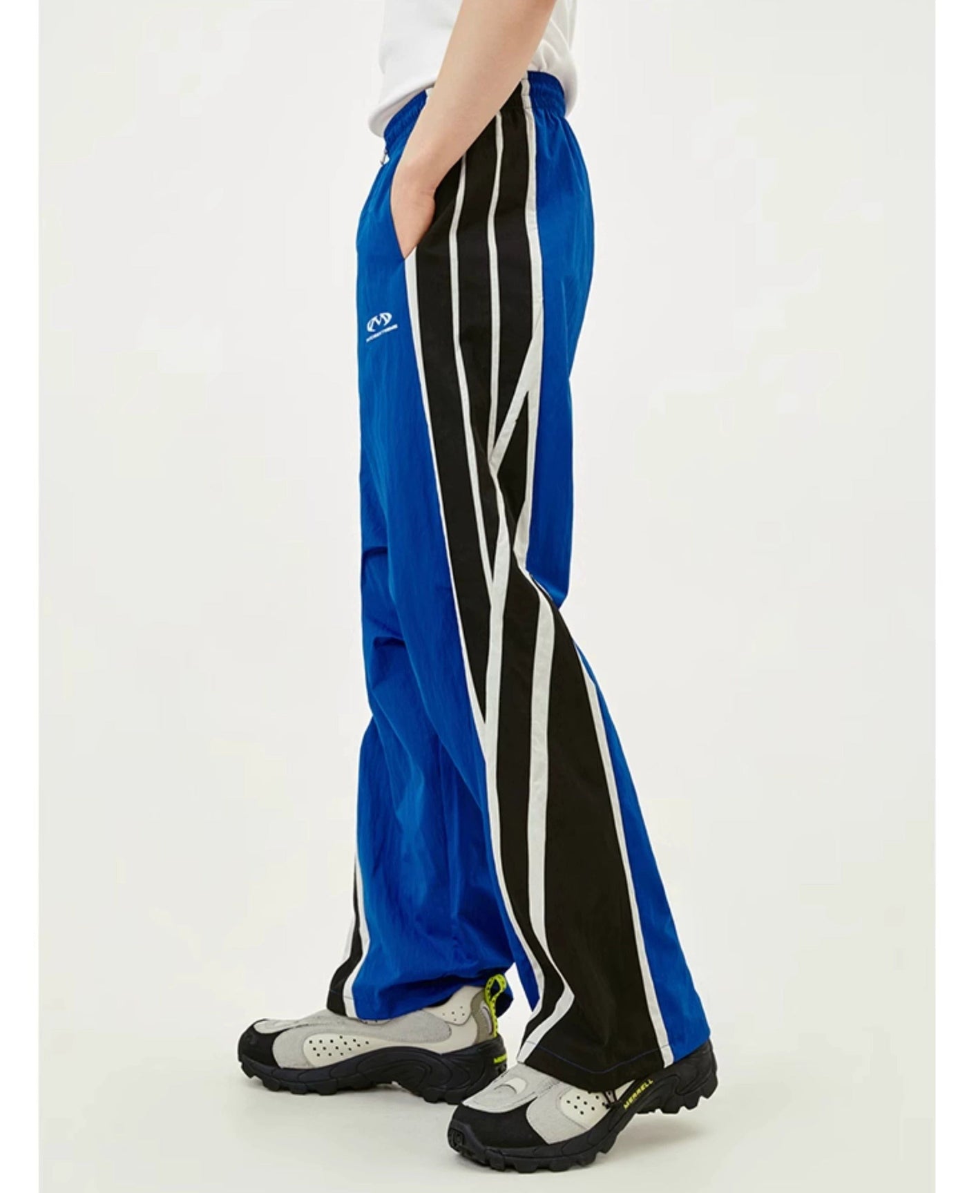 Casual Drawstring Striped Track Pants Korean Street Fashion Pants By Made Extreme Shop Online at OH Vault