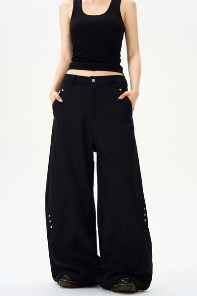 Versatile Side Pockets Pants Korean Street Fashion Pants By MaxDstr Shop Online at OH Vault