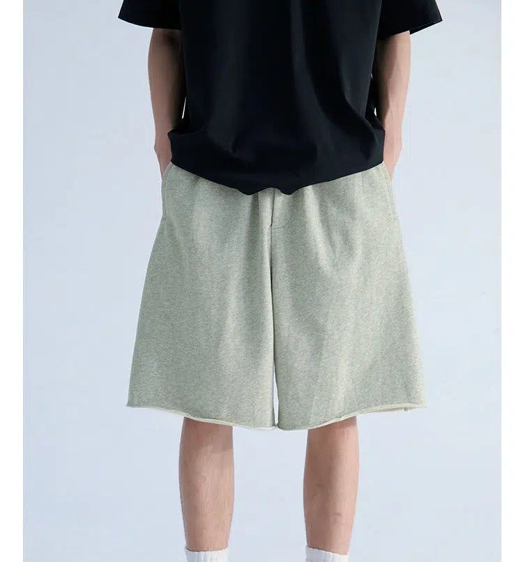 Raw Cut Comfty Shorts Korean Street Fashion Shorts By Mentmate Shop Online at OH Vault