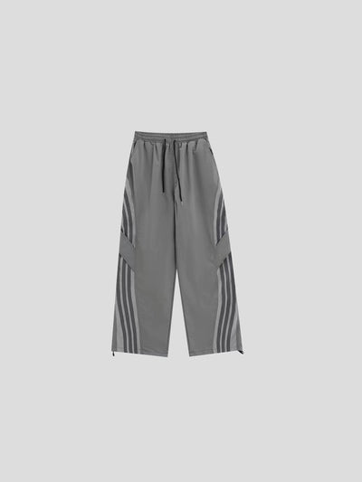 Striped Side Track Pants Korean Street Fashion Pants By INS Korea Shop Online at OH Vault