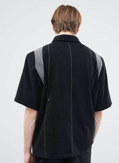 Blades Detail Neat Shirt Korean Street Fashion Shirt By 7440 37 1 Shop Online at OH Vault