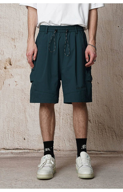 Pull String Gartered Shorts Korean Street Fashion Shorts By BE Just Hug Shop Online at OH Vault