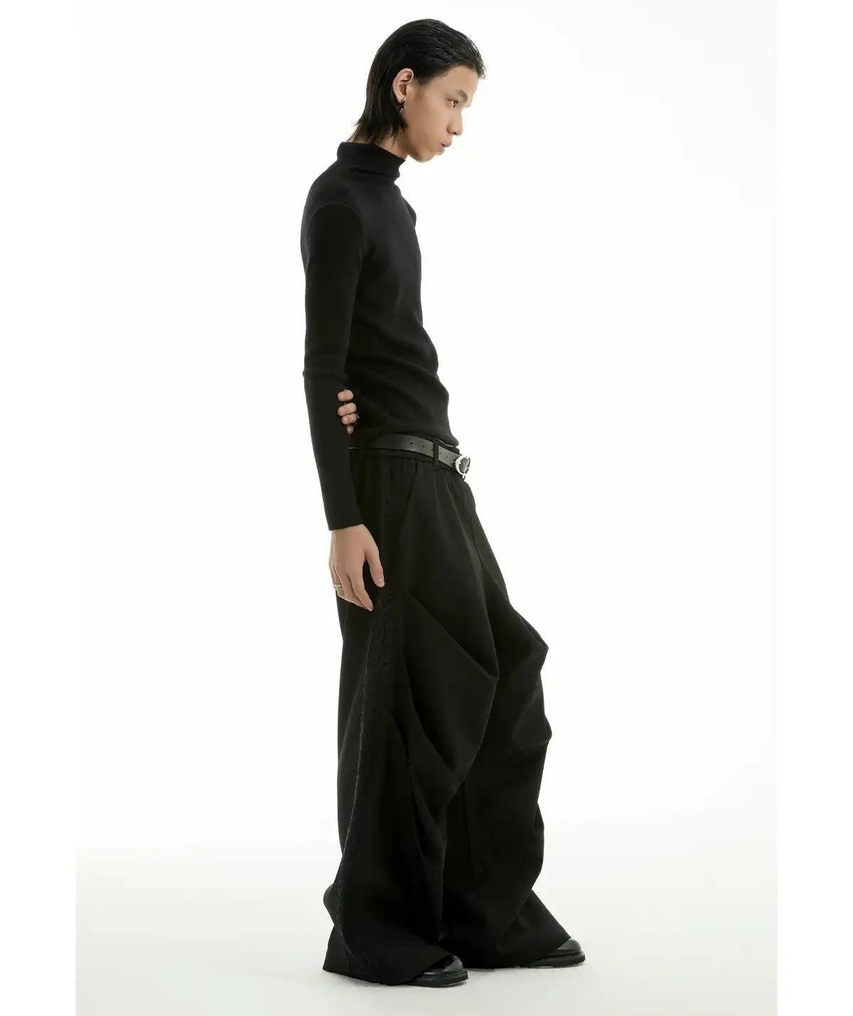 Loose Fit Wide Versatile Pants Korean Street Fashion Pants By Funky Fun Shop Online at OH Vault