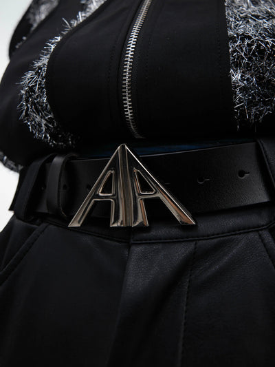 Flipped Letter A Belt Korean Street Fashion Belt By Argue Culture Shop Online at OH Vault