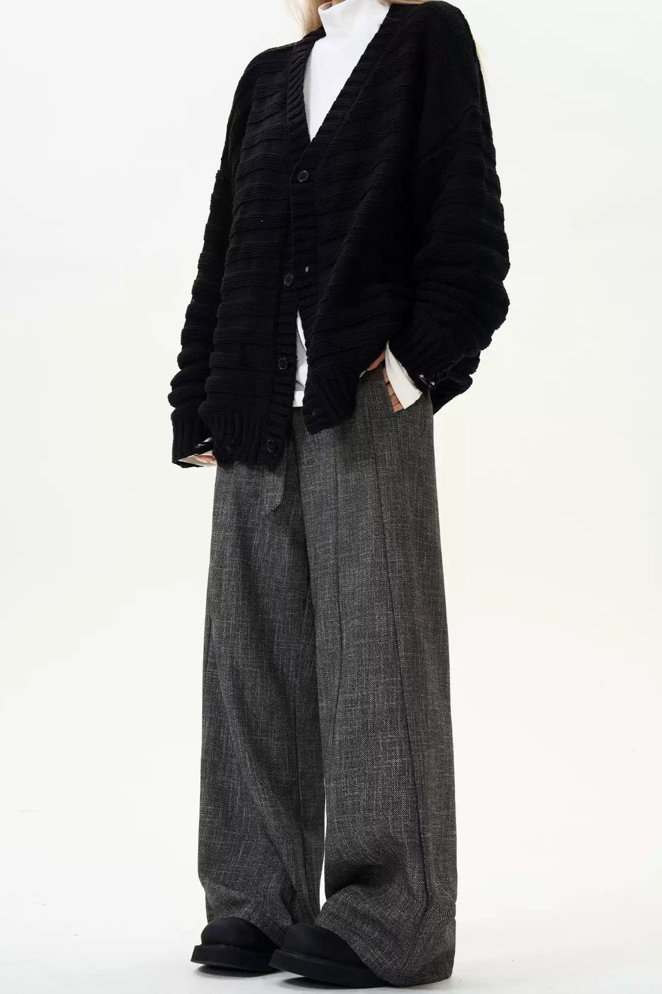 Waist Belt Formal Trousers Korean Street Fashion Trousers By MaxDstr Shop Online at OH Vault