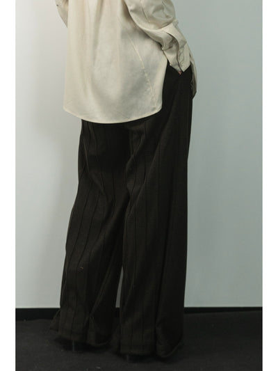 Vintage Pattern Lined Pants Korean Street Fashion Pants By ILNya Shop Online at OH Vault