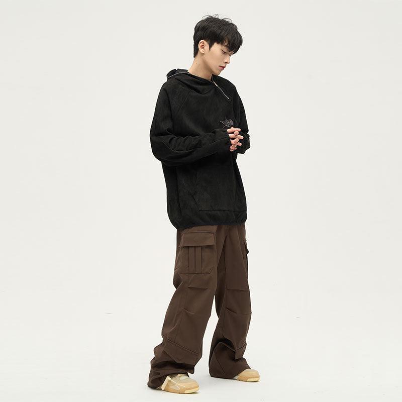 Clean Casual Cargo Pants Korean Street Fashion Pants By 77Flight Shop Online at OH Vault