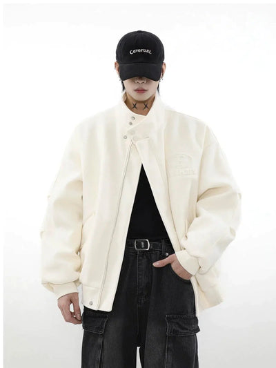 Woolen Clean Solid Color Jacket Korean Street Fashion Jacket By Mr Nearly Shop Online at OH Vault