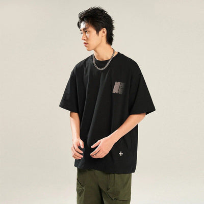 Subtle Fade Logo T-Shirt Korean Street Fashion T-Shirt By New Start Shop Online at OH Vault