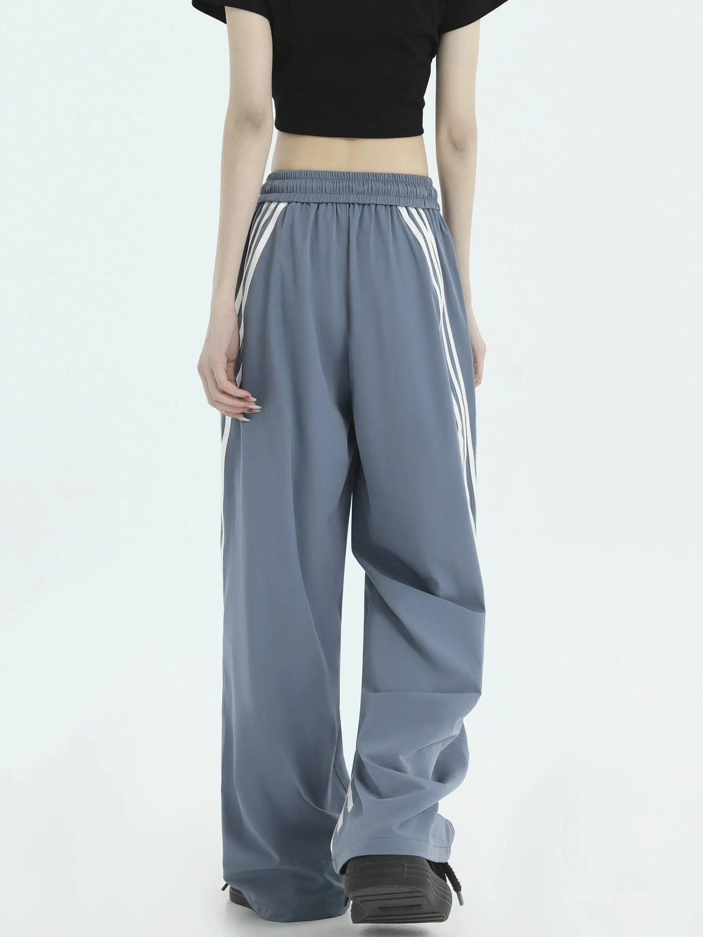 Athleisure Gartered Track Pants Korean Street Fashion Pants By INS Korea Shop Online at OH Vault