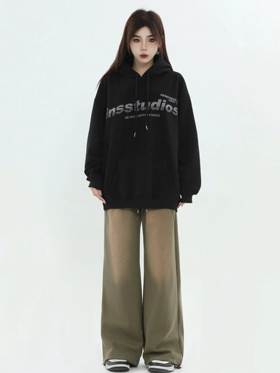 Thigh Fade Comfty Sweatpants Korean Street Fashion Pants By INS Korea Shop Online at OH Vault