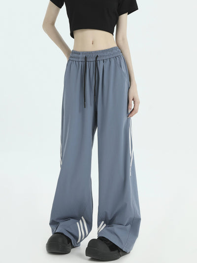 Athleisure Gartered Track Pants Korean Street Fashion Pants By INS Korea Shop Online at OH Vault