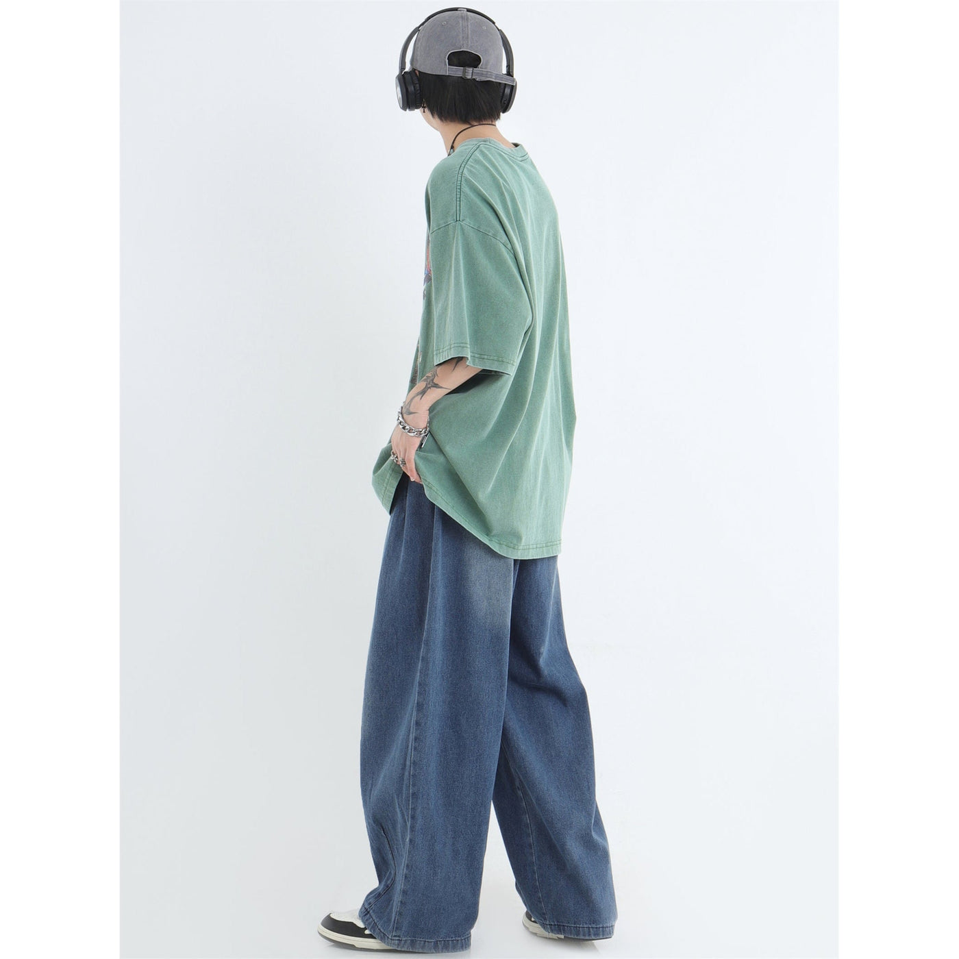 Drawstring Waist Jeans Korean Street Fashion Jeans By INS Korea Shop Online at OH Vault