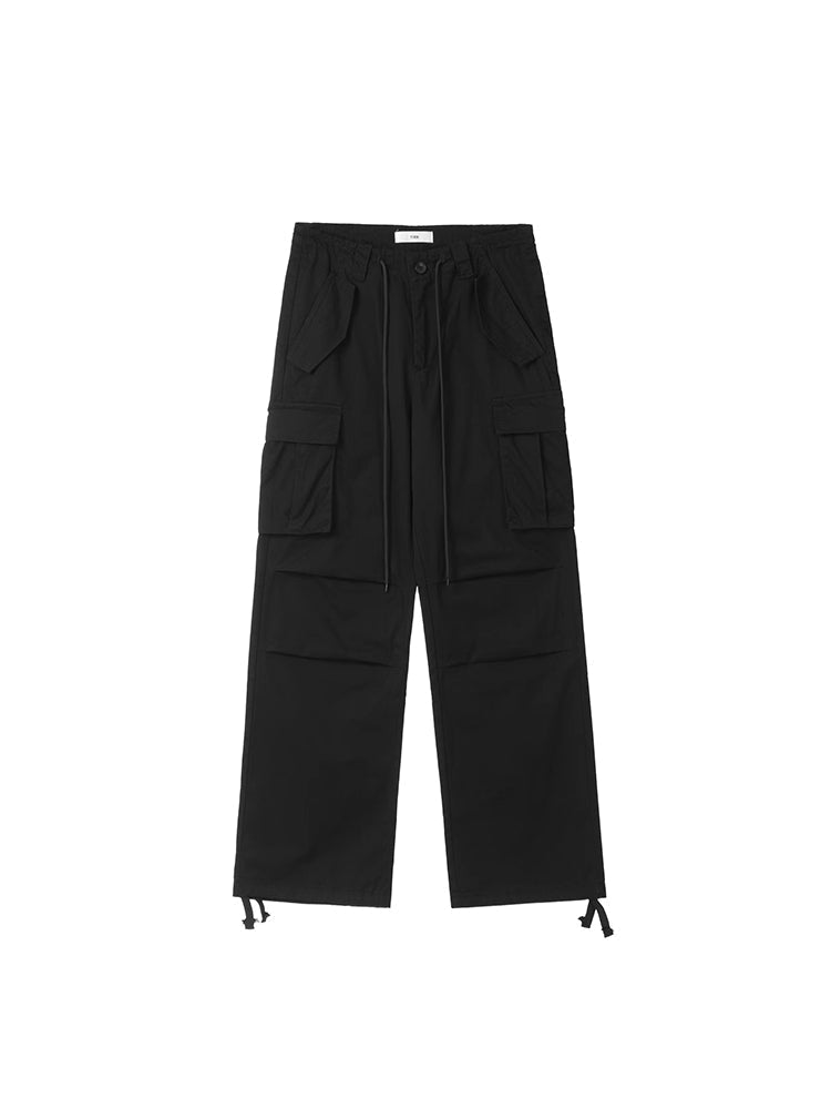 Drawstring Cargo Pants Korean Street Fashion Pants By Made Extreme Shop Online at OH Vault