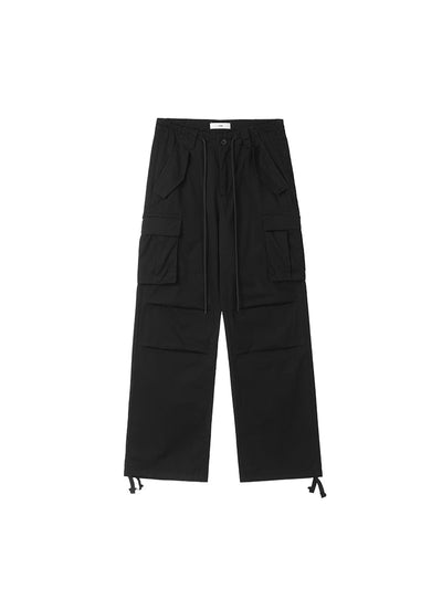 Drawstring Cargo Pants Korean Street Fashion Pants By Made Extreme Shop Online at OH Vault