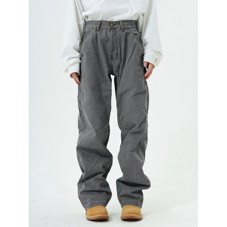 Flared Leg Cargo Pants Korean Street Fashion Pants By Made Extreme Shop Online at OH Vault