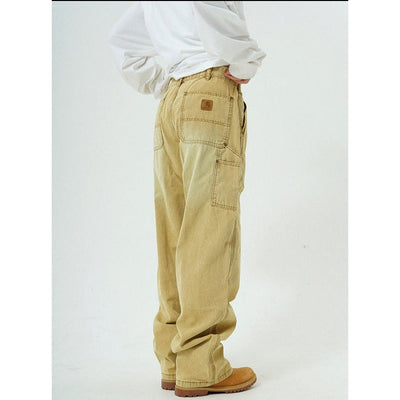 Flared Leg Cargo Pants Korean Street Fashion Pants By Made Extreme Shop Online at OH Vault