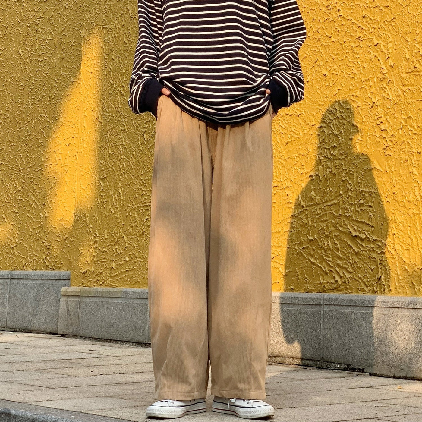 Loose Corduroy Pants Korean Street Fashion Pants By Made Extreme Shop Online at OH Vault