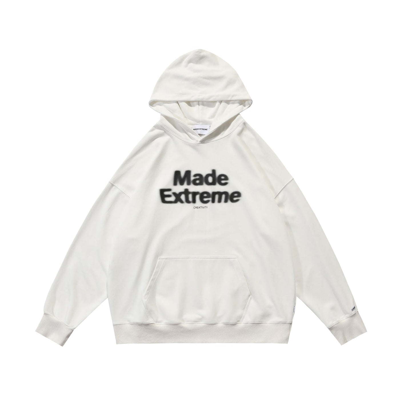 Smoke Effect Logo Hoodie Korean Street Fashion Hoodie By Made Extreme Shop Online at OH Vault