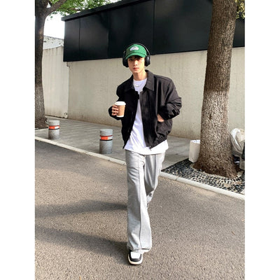 Regular Fit Jacket Korean Street Fashion Jacket By Poikilotherm Shop Online at OH Vault