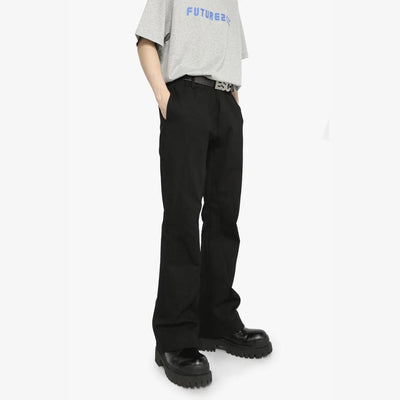 Wide Bottom Pants Korean Street Fashion Pants By Poikilotherm Shop Online at OH Vault