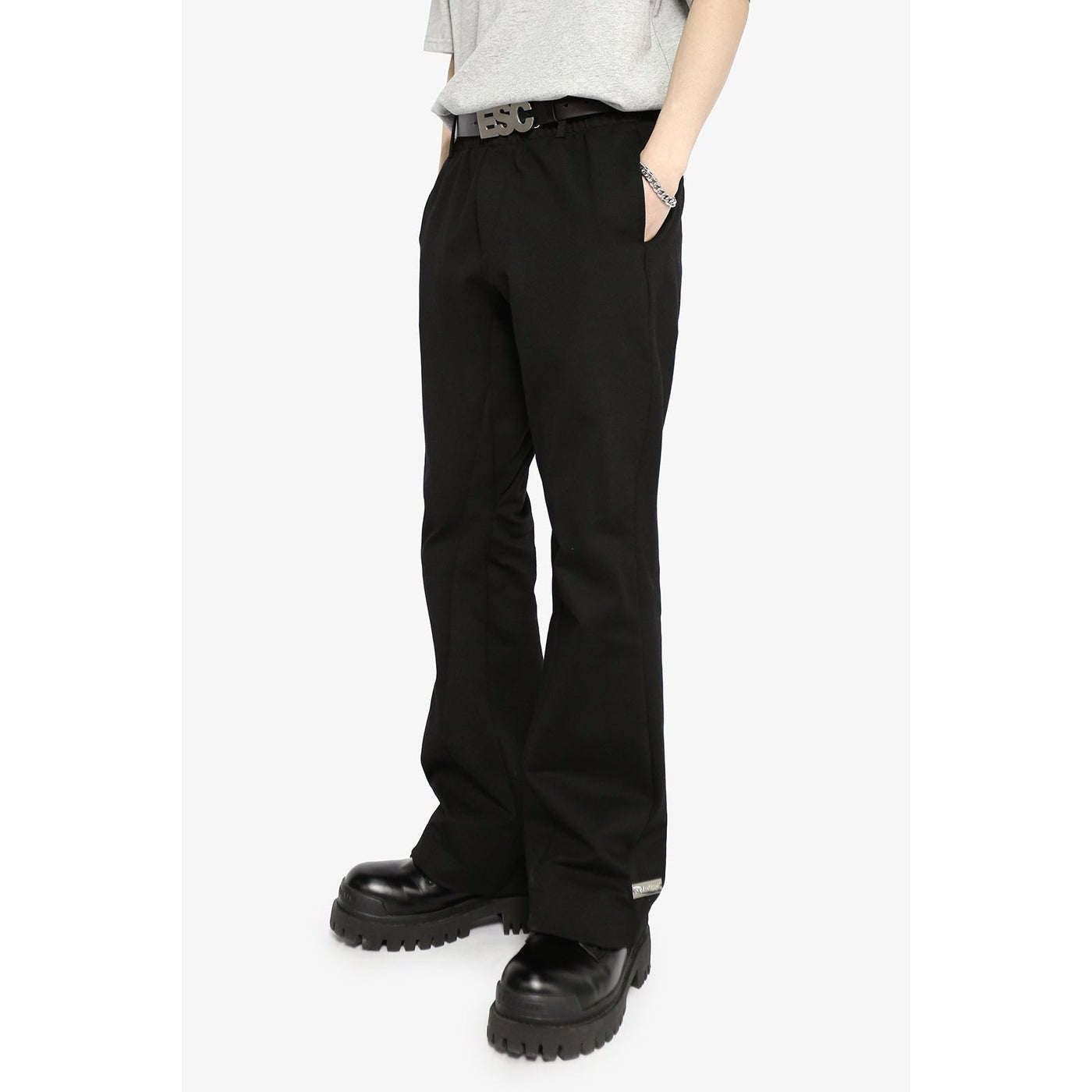 Wide Bottom Pants Korean Street Fashion Pants By Poikilotherm Shop Online at OH Vault